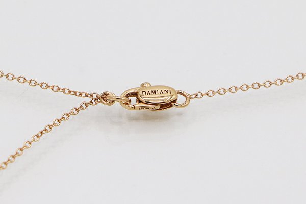 ダミアーニ　750PG ベル エポック・リール ペンダントネックレス 5.7mm 5.60g　留め具