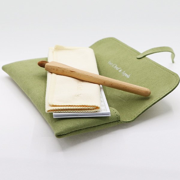 ヴァンクリーフ＆アーペル　750YG ヴィンテージ アルハンブラ ペンダントネックレス 5.10g　クリーニングキット