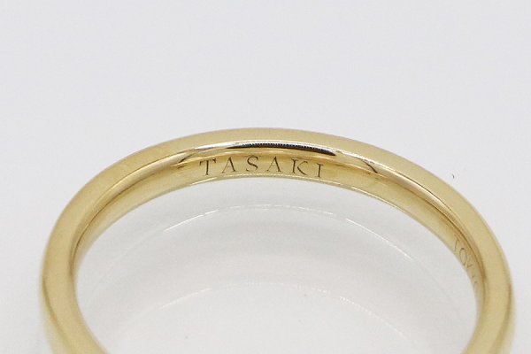 タサキ　750YG バランス シグネチャーリング 8.00mm×5P 9.10g　刻印(3)