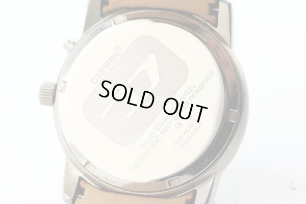 ディーゼル　ＤＺ４０２７　レーダー文字盤　裏面拡大