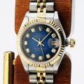 ロレックス　６９１７３Ｇ　青グラデーション文字盤　新１０Ｐ　Ｕ番