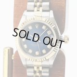 ロレックス　６９１７３Ｇ　青グラデーション文字盤　新１０Ｐ　Ｕ番