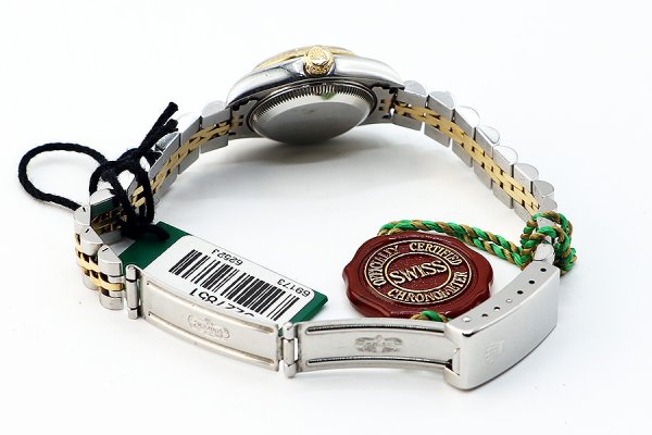 ロレックス　６９１７３Ｇ　青グラデーション文字盤　新１０Ｐ　Ｕ番　ブレス