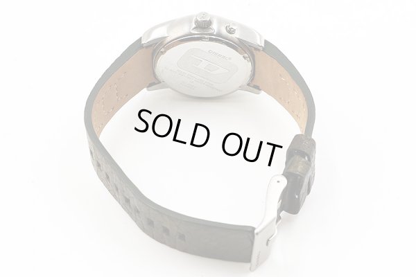 ディーゼル　ＤＺ４０２７　レーダー文字盤　革ベルト