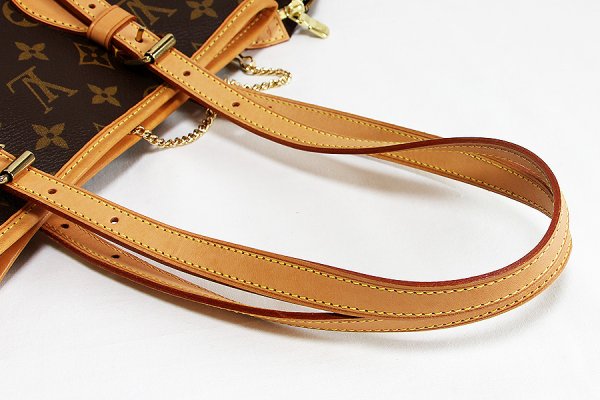 ルイ・ヴィトン　プチ・バケット M42238　ヌメ革焼け有り