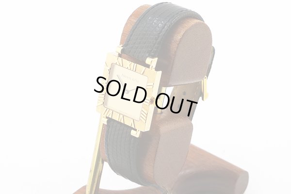 ティファニー　アトラス　スクエア　Ｍ３６３０　金文字盤　サイド