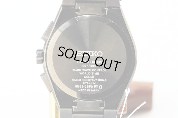 セイコー　アストロンネクスター  ＳＢＸＹ０５７  緑文字盤　裏面拡大