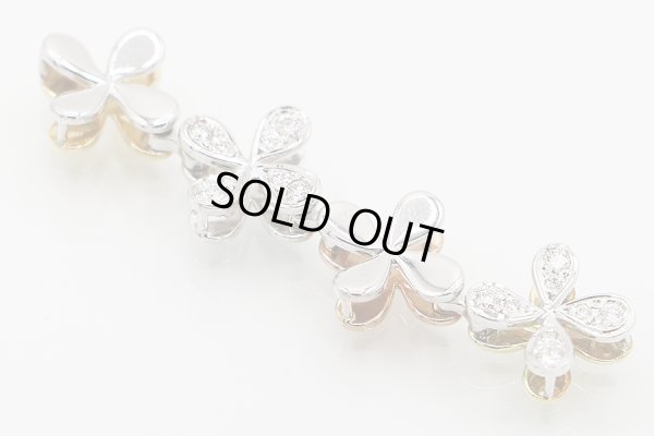 ミキモト　K18YG/PG/WG ダイアイリトップ 5.70g　拡大