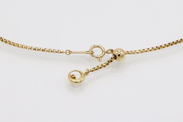 天空　K18 ダイアイリペンダントネックレス 2.91ct 0.06ct 14.00g　留め具