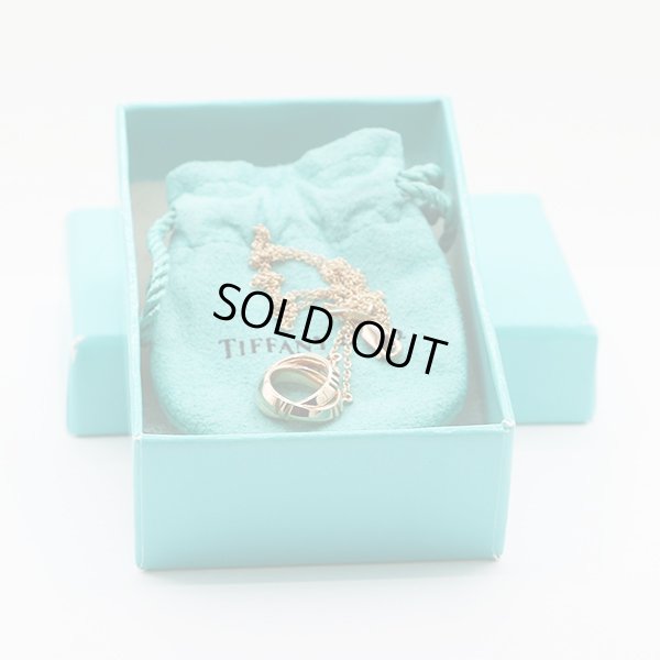 ティファニー　750PG アトラスX クローズドインターロッキングネックレス 5.70g　箱中身