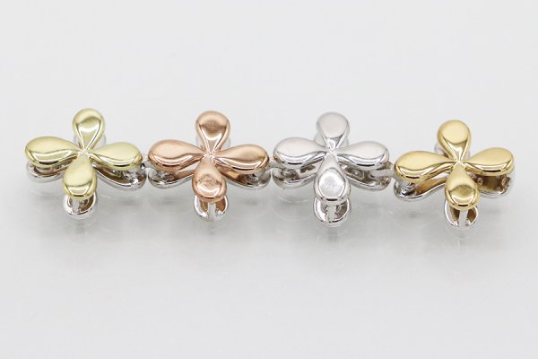 ミキモト　K18YG/PG/WG ダイアイリトップ 5.70g　裏面