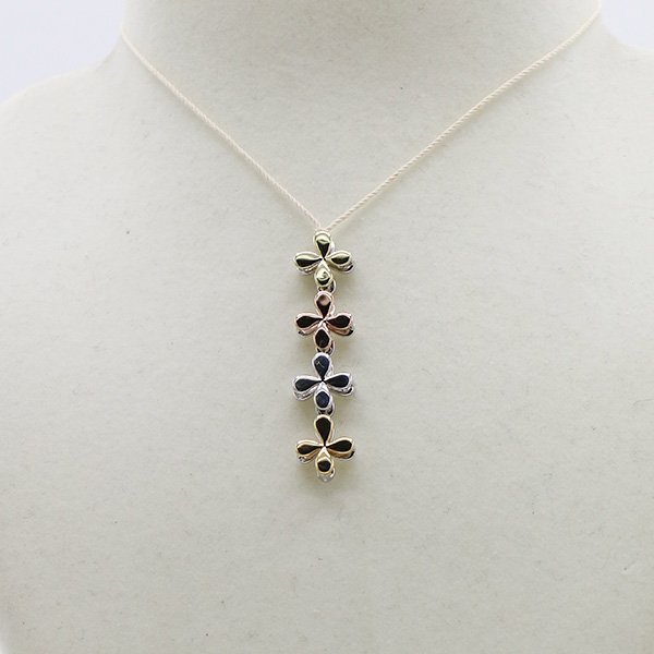 ミキモト　K18YG/PG/WG ダイアイリトップ 5.70g　装着イメージ裏