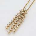 天空　K18 ダイアイリペンダントネックレス 2.91ct 0.06ct 14.00g