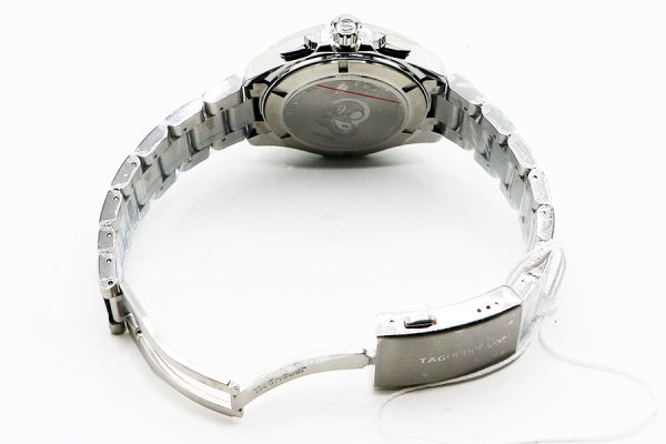 タグホイヤー　アクアレーサー　クロノグラフ　ＣＡＹ１１１０　黒文字盤　ブレス