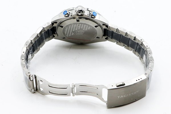 タグホイヤー　フォーミュラー１　クロノグラフ　ＣＡＺ１０１１　黒文字盤　ブレス