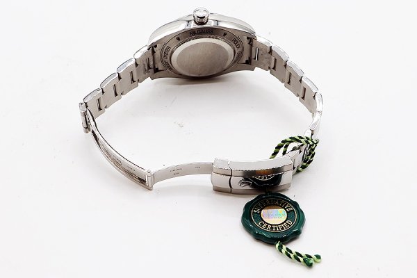 ロレックス　１１６４００ＧＶ　ミルガウス　黒文字盤　グリーンガラス　ブレス