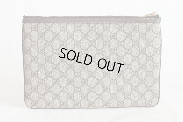 グッチ　オフィディア クラッチバック 517551 2184 ベージュ　裏面