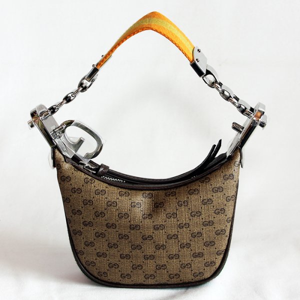 グッチ　アタッシェミニショルダーバック 718512 525040 ブラウン