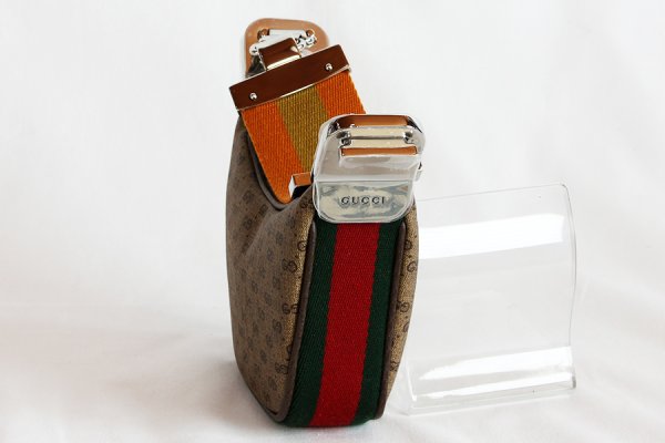 グッチ　アタッシェミニショルダーバック 718512 525040 ブラウン　サイド