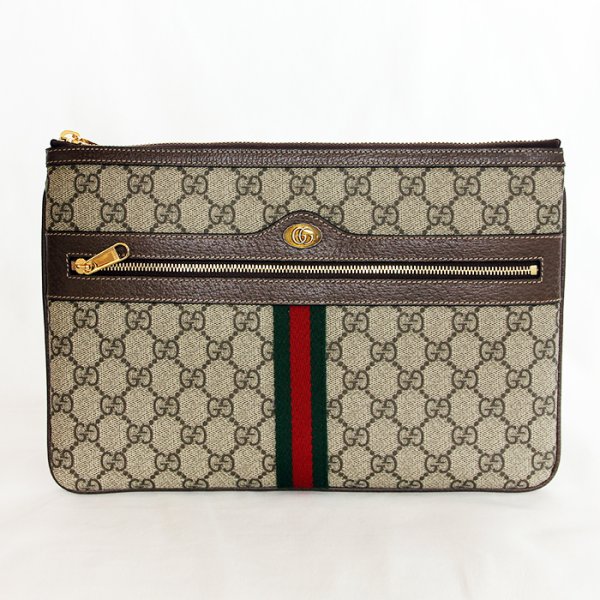 グッチ　オフィディア クラッチバック 517551 2184 ベージュ