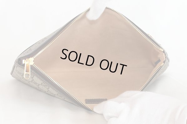 グッチ　オフィディア クラッチバック 517551 2184 ベージュ　中身