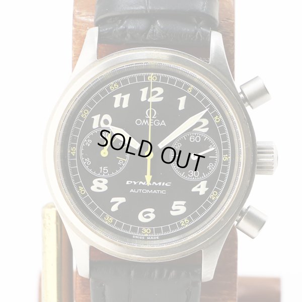 オメガ　ダイナミック　クロノグラフ　５２４０．５０　黒文字盤