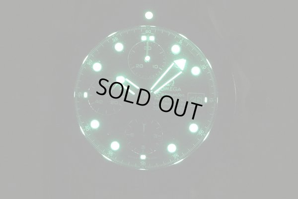 オメガ　シーマスタープロ　クロノグラフ　２５９９．８０　紺文字盤　ライト暗闇