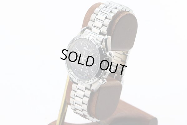 オメガ　スピードマスター　デイデイト　３５２１．８０　青文字盤　サイド