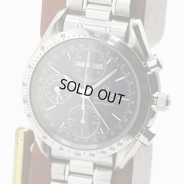 オメガ　スピードマスター　デイデイト　３５２１．８０　青文字盤