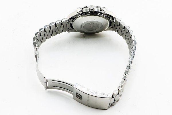 オメガ　スピードマスター　デイデイト　３５２１．８０　青文字盤　ブレス