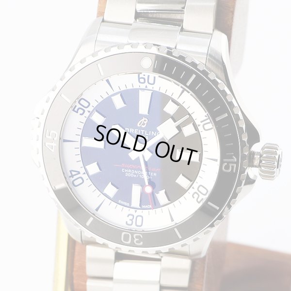 ブライトリング　スーパーオーシャン４６　Ａ１７３７８　黒／白文字盤