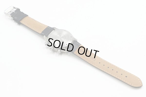 オメガ　ダイナミック　クロノグラフ　５２４０．５０　黒文字盤　ベルト状態　裏面