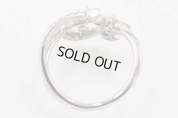 スタージュエリー　PT950 ダイアイリリング 0.23ct 5.10g　内側