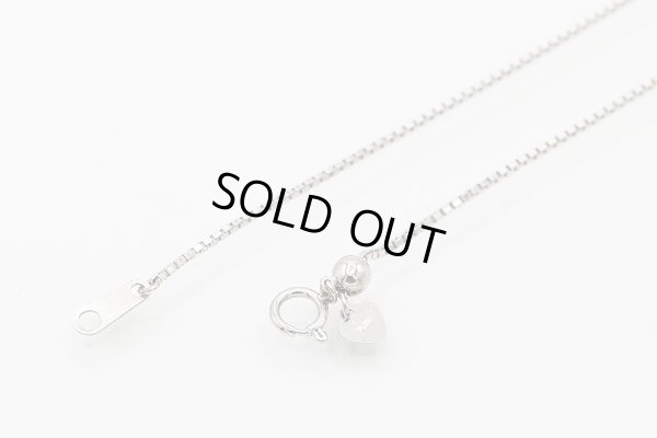 PT900/850 ダイアイリペンダントネックレス 1.50ct 13.20g　留め具外したイメージ