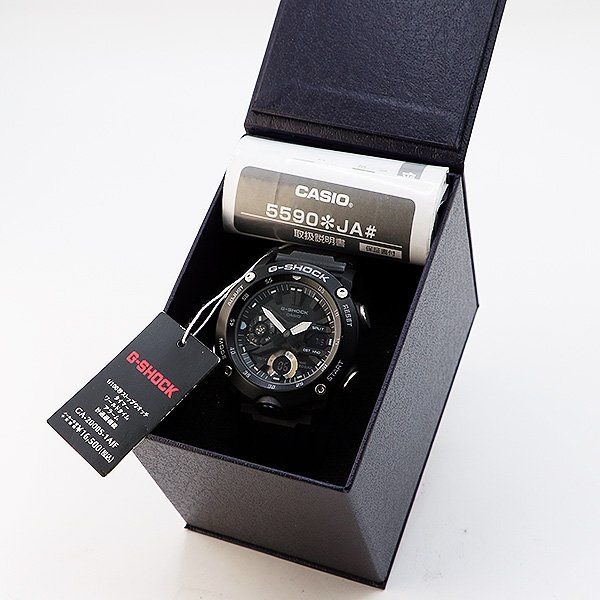 カシオ　Ｇショック　ＧＡ－２０００Ｓ―１ＡＪＦ　デジアナ黒文字盤　箱