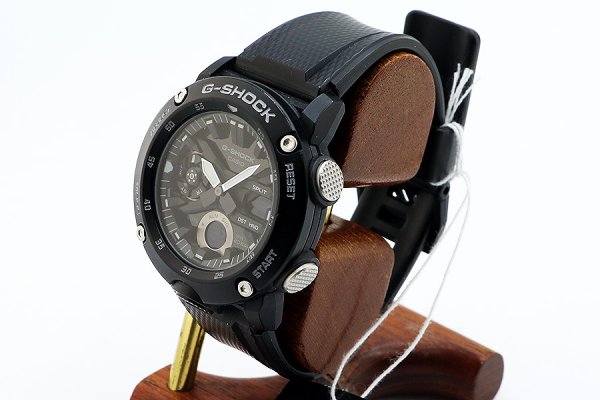 カシオ　Ｇショック　ＧＡ－２０００Ｓ―１ＡＪＦ　デジアナ黒文字盤　サイド