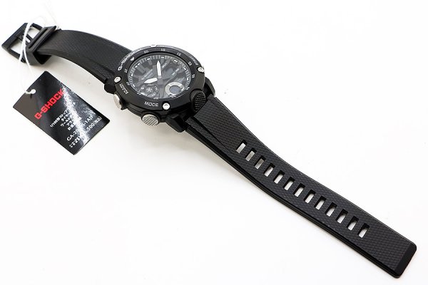 カシオ　Ｇショック　ＧＡ－２０００Ｓ―１ＡＪＦ　デジアナ黒文字盤　ラバーベルト