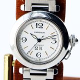 カルティエ　パシャＣ　ビックデイト　Ｗ３１０４４Ｍ７　白文字盤
