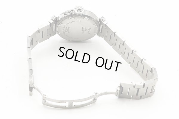 カルティエ　パシャＣ　ビックデイト　Ｗ３１０４４Ｍ７　白文字盤　ブレス