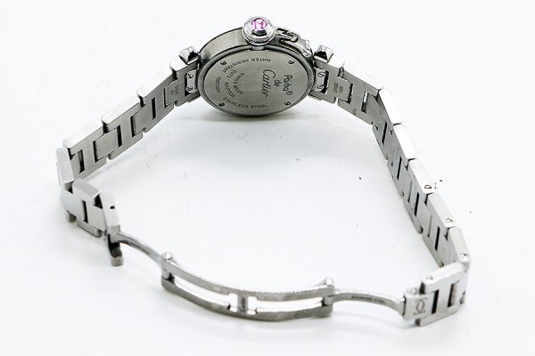 カルティエ　ミスパシャ　２９７３　ピンク文字盤　ブレス