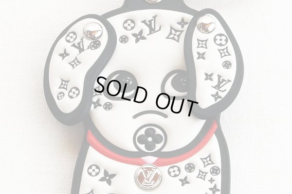 ルイ・ヴィトン　ポルト クレ・LVダルマタ M00746　表面拡大　上部