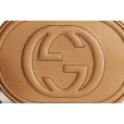 グッチ　ソーホー インターロッキングG タッセルショルダーバック 747779 213317 ベージュ　表面拡大