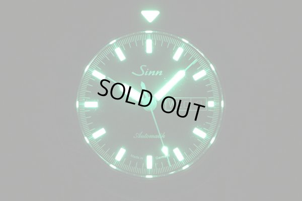 ジン　パイロットウォッチ　１０４　ＳＴ．ＳＡ　黒文字盤　ライト暗闇