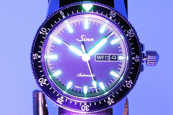 ジン　パイロットウォッチ　１０４　ＳＴ．ＳＡ　黒文字盤　ライト