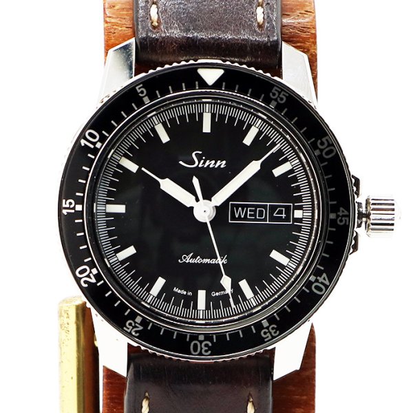 ジン　パイロットウォッチ　１０４　ＳＴ．ＳＡ　黒文字盤