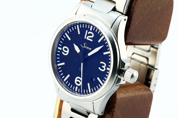 ジン　６５６　黒文字盤　サイド拡大