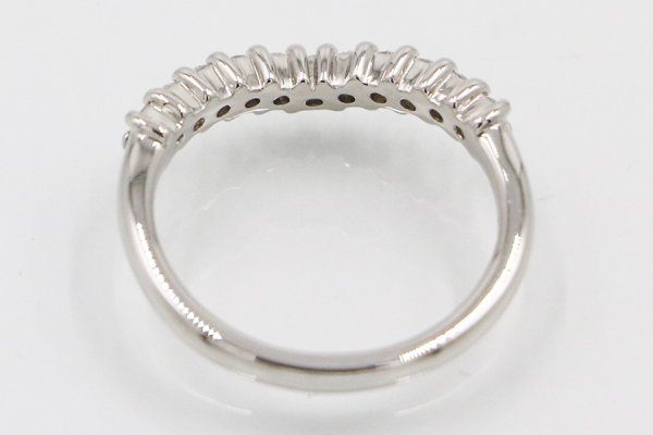 PT900 ダイアイリリング 0.31ct 4.50g　内側