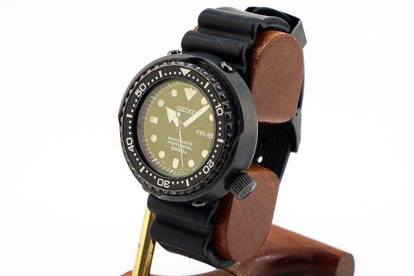 セイコー　マリンマスター１０００ｍ　ＳＢＢＮ０２５　黒文字盤 ７Ｃ４６－０ＡＨ０　サイド