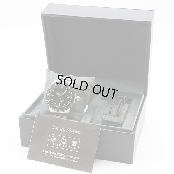 オリエントスター　スポーツダイバー１９６４　ＲＫ－ＡＵ０６０１Ｂ　黒文字盤　箱・保証書