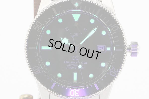 オリエントスター　スポーツダイバー１９６４　ＲＫ－ＡＵ０６０１Ｂ　黒文字盤　ライト